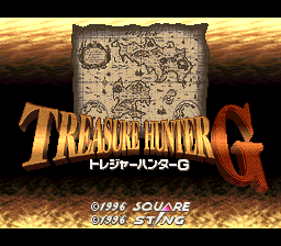 Treasure Hunter G Title Screen